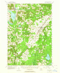 Mancelona 1956 topographic map thumbnail