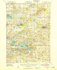 Manchester 1949 topographic map thumbnail