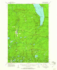 Marenisco 1955 topographic map thumbnail