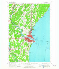 Marinette topographic map thumbnail