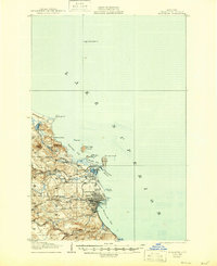 Marquette 1907 topographic map thumbnail