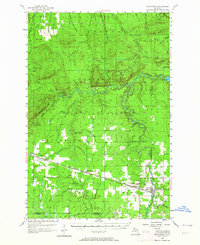 Matchwood 1956 topographic map thumbnail