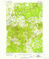 Mesick 1956 topographic map thumbnail