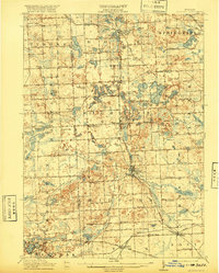 Milford 1909 topographic map thumbnail
