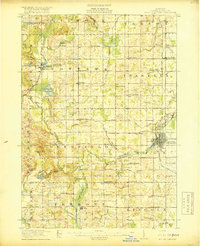 Mount Pleasant 1919 topographic map thumbnail