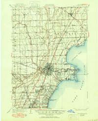 Mt Clemens 1929 topographic map thumbnail