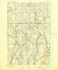 Ned Lake 1895 topographic map thumbnail