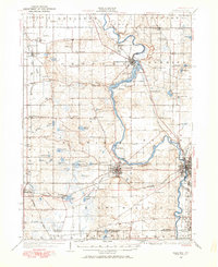 Niles 1927 topographic map thumbnail