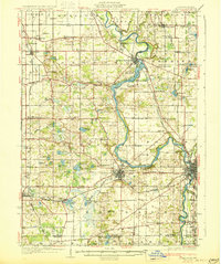 Niles 1930 topographic map thumbnail