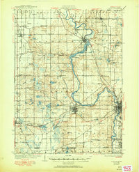 Niles 1930 topographic map thumbnail