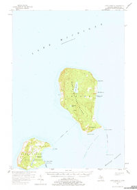 North Manitou topographic map thumbnail