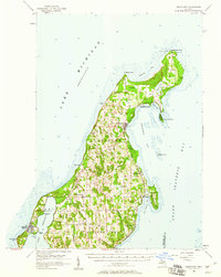 Northport 1957 topographic map thumbnail