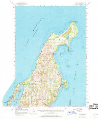 Northport 1957 topographic map thumbnail