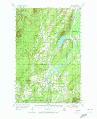 Pelkie 1954 topographic map thumbnail