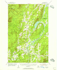 Pelkie 1954 topographic map thumbnail
