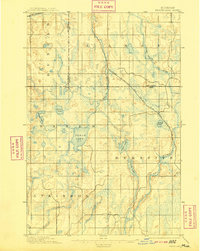 Perch Lake 1895 topographic map thumbnail