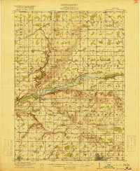 Perrinton 1918 topographic map thumbnail