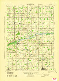 Perrinton 1943 topographic map thumbnail