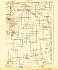 Plymouth topographic map thumbnail