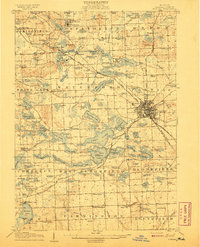 Pontiac 1907 topographic map thumbnail