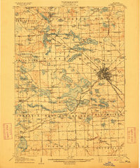 Pontiac 1907 topographic map thumbnail