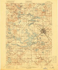 Pontiac 1907 topographic map thumbnail