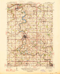 Portland 1945 topographic map thumbnail