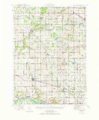Ravenna 1945 topographic map thumbnail