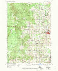 Reed City topographic map thumbnail
