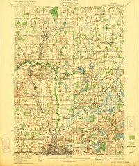 Rives Junction 1921 topographic map thumbnail
