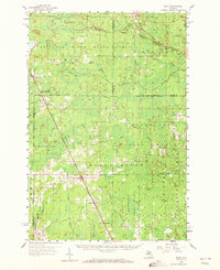 Rock 1958 topographic map thumbnail