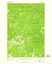 Rock 1958 topographic map thumbnail