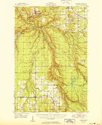 Rockland 1951 topographic map thumbnail
