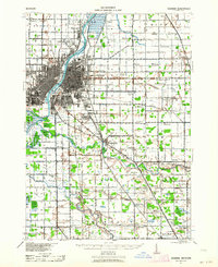 Saginaw 1941 topographic map thumbnail