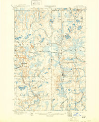 Sagola 1899 topographic map thumbnail