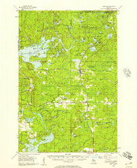 Sagola 1956 topographic map thumbnail