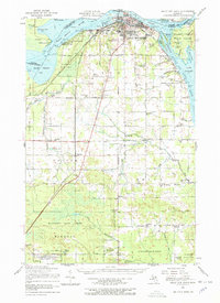 Sault Ste. Marie topographic map thumbnail