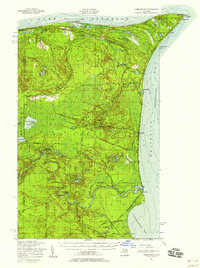 Shelldrake 1951 topographic map preview