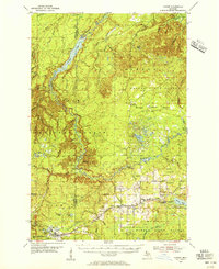 Sidnaw 1954 topographic map thumbnail