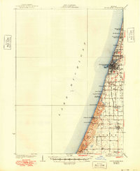 South Haven 1930 topographic map thumbnail