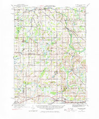 Springport 1919 topographic map preview