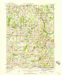 Springport 1919 topographic map preview