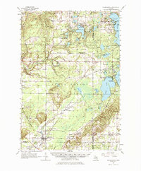 Thompsonville 1956 topographic map thumbnail