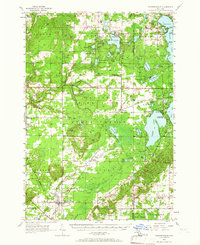 Thompsonville 1956 topographic map thumbnail