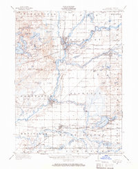 Three Rivers 1914 topographic map thumbnail