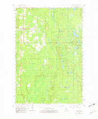 Trenary 1958 topographic map thumbnail