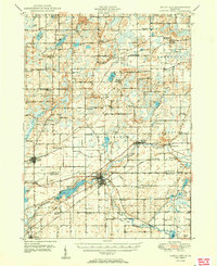 Union City 1950 topographic map thumbnail