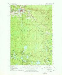Wakefield 1955 topographic map preview