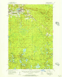 Wakefield 1955 topographic map preview