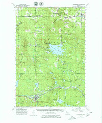 Watersmeet 1952 topographic map thumbnail